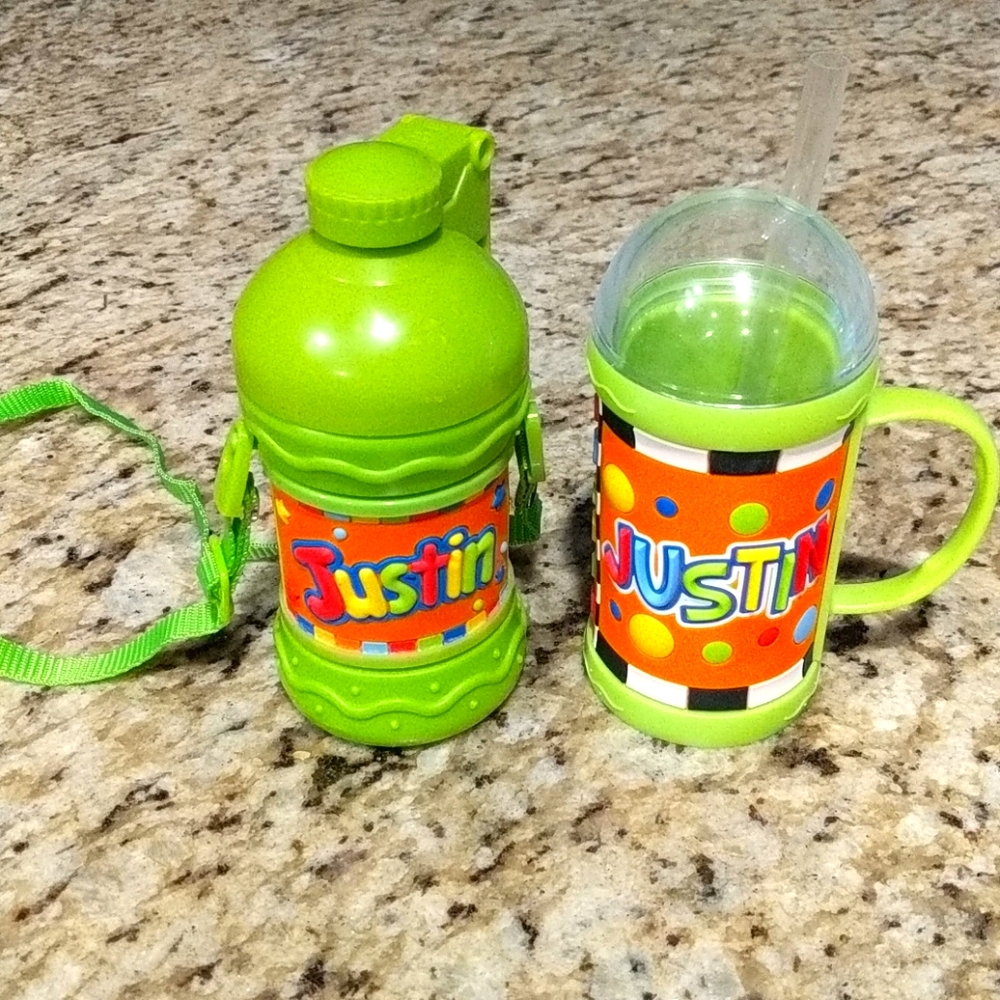 🛍️John Hinde for Toys R Us Personalized Cups-Justin
